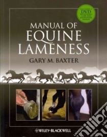 Manual of Equine Lameness libro in lingua di Baxter Gary M. (EDT)
