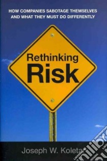 Rethinking Risk libro in lingua di Koletar Joseph W.