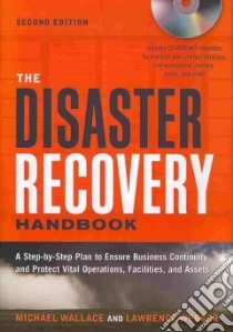 The Disaster Recovery Handbook libro in lingua di Wallace Michael, Webber Lawrence