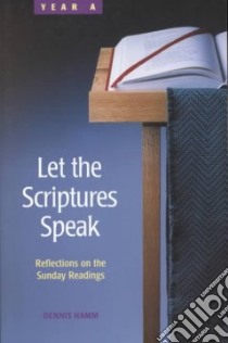 Let the Scriptures Speak libro in lingua di Hamm M. Dennis, Hamm Dennis