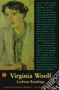 Virginia Woolf libro in lingua di Barrett Eileen (EDT), Cramer Patricia (EDT)