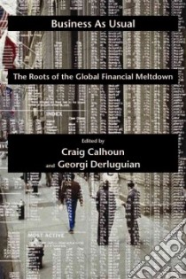 Business as Usual libro in lingua di Craig Calhoun