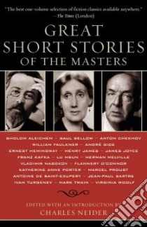 Great Short Stories of the Masters libro in lingua di Neider Charles