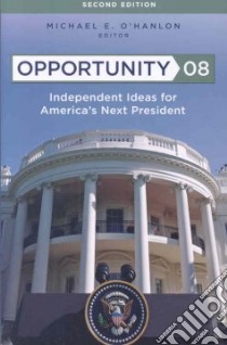 Opportunity 08 libro in lingua di O'Hanlon Michael E. (EDT)