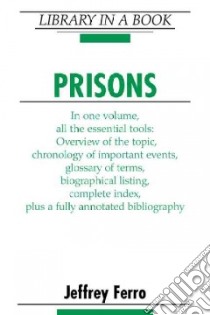 Prisons libro in lingua di Ferro Jeffrey