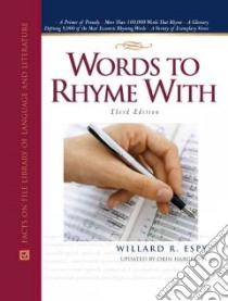 Words to Rhyme With libro in lingua di Espy Willard R., Hargraves Orin