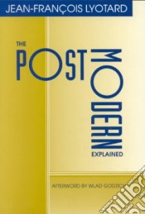 The Postmodern Explained libro in lingua di Lyotard Jean-Francois