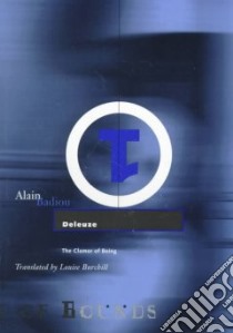 Deleuze libro in lingua di Badiou Alain, Burchill Louise (TRN)
