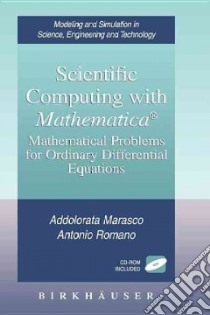 Scientific Computing With Mathematica libro in lingua di Romano Antonio, Marasco Addolorata