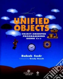 Unified Objects libro in lingua di Sadr Babak