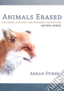 Animals Erased libro in lingua di Stibbe Arran