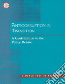 Anticorruption in Transition libro in lingua di Not Available (NA)