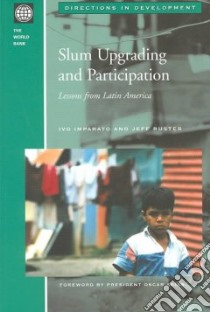Slum Upgrading and Participation libro in lingua di Imparato Ivo, Ruster Jeff