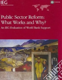 Public Sector Reform libro in lingua di World Bank Independent Evaluation Group (COR)