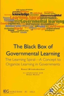 The Black Box of Governmental Learning libro in lingua di Blindenbacher Raoul, Nashat Bidjan (COL)