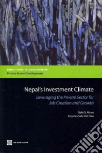 Nepal's Investment Climate libro in lingua di Afram Gabi G., Del Pero Angelica Salvi