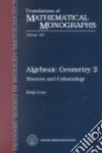 Algebraic Geometry 2 libro in lingua di Ueno Kenji, Kato Goro (TRN)