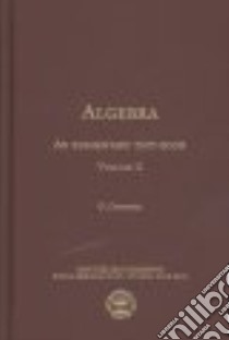 Algebra libro in lingua di Chrystal G.