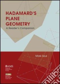 Hadamard's Plane Geometry libro in lingua di Saul Mark