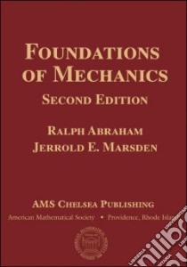 Foundations of Mechanics libro in lingua di Abraham Ralph, Marsden Jerrold E.