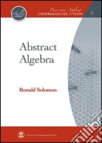 Abstract Algebra libro in lingua di Solomon Ronald