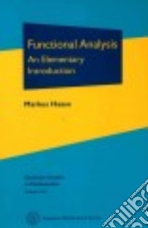 Functional Analysis libro in lingua di Haase Markus