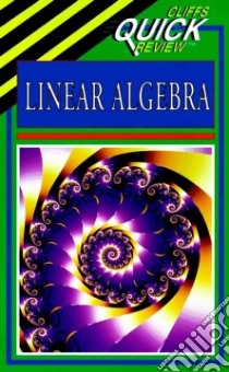 Linear Algebra (Quick Reviews) libro in lingua di Not Available (NA)