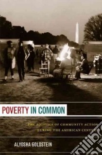 Poverty in Common libro in lingua di Goldstein Alyosha