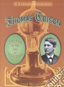 Thomas Edison libro in lingua di Tagliaferro Linda
