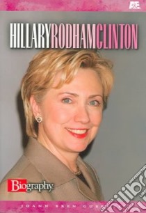 Hillary Rodham Clinton libro in lingua di Guernsey Joann Bren