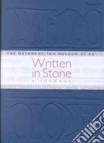 Written in Stone Journal Blue libro in lingua di Not Available (NA)