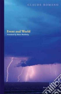 Event and World libro in lingua di Romano Claude, MacKinlay Shane (TRN)