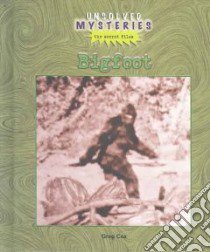 Bigfoot libro in lingua di Cox Greg