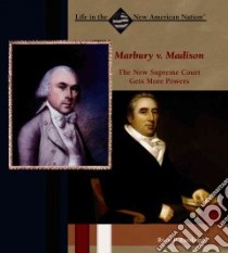 Marbury V. Madison libro in lingua di Randolph Ryan P.
