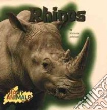 Rhinos libro in lingua di Johnston Marianne