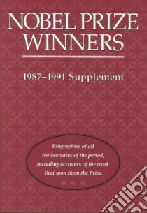 Nobel Prize Winners Supplement, 1987-1991 libro in lingua di McGuire Paula (EDT), Brieger Gert H. Comp. (EDT)