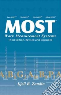 Most Work Measurement Systems libro in lingua di Zandin Kjell B.