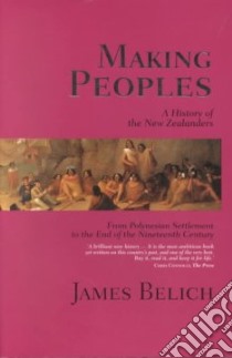 Making Peoples libro in lingua di Belich James