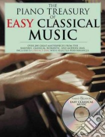 The Piano Treasury of Easy Classical Music libro in lingua di Not Available (NA)