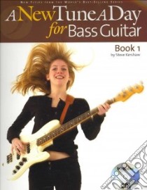A New Tune a Day for Bass Guitar libro in lingua di Kershaw Steve