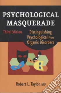 Psychological Masquerade libro in lingua di Taylor Robert L.
