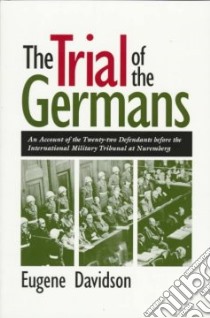 The Trial of the Germans libro in lingua di Davidson Eugene