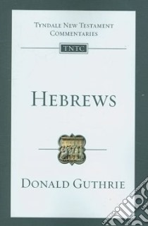 Hebrews libro in lingua di Guthrie Donald