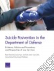 Suicide Postvention in the Department of Defense libro in lingua di Ramchand Rajeev, Ayer Lynsay, Fisher Gail, Osilla Karen Chan, Barnes-Proby Dionne