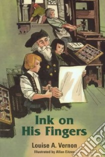 Ink on His Fingers libro in lingua di Vernon Louise A.