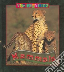 Mammals libro in lingua di Richardson Joy