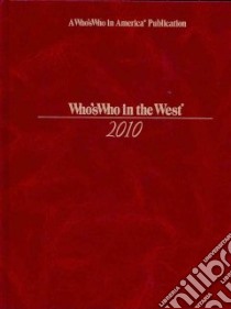 Who's Who in the West 2010 libro in lingua di Not Available (NA)
