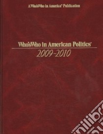 Who's Who in American Politics 2009-2010 libro in lingua di Not Available (NA)