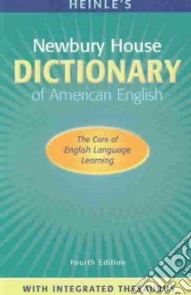 Heinle's Newbury House Dictionary of American English libro in lingua di Rideout Philip M.