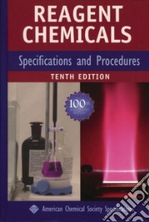 Reagent Chemicals libro in lingua di Acs Committee on Analytical Reagents